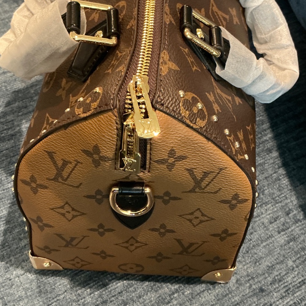 Brown Patterned Handbag - Picture 5 of 10